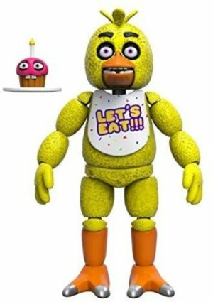 Funko Five Nights at Freddy's Articulated Chica Action Figure, 5-inch