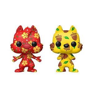 Funko Pop! Artist Series: Disney Treasures of The Vault - Chip & Dale (2 Pack), Amazon Exclusive ,3.25 inches