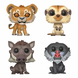 Funko Disney: POP! Lion King Live Collectors Set - Simba, Timon, Pumbaa, Rafiki