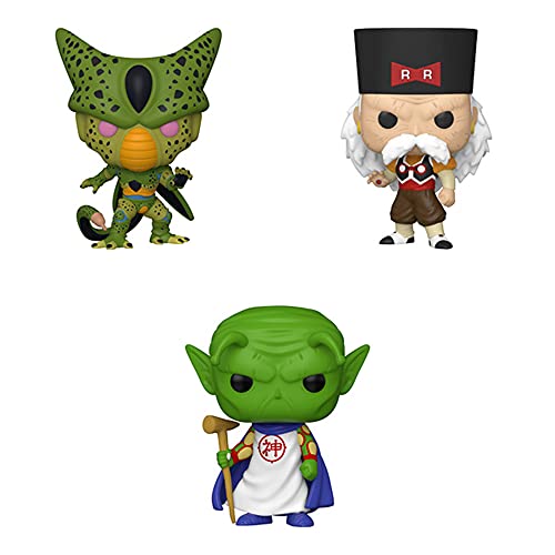 Funko Animation: POP! Dragon Ball Z Series 9 Collectors Set 2 - Cell First Form, Dr. Gero, Kami
