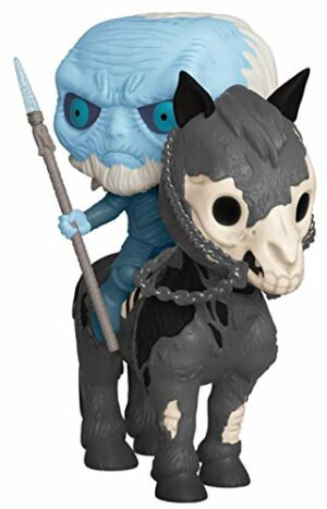 Funko Pop! Rides: Game of Thrones – Glow in The Dark White Walker and Horse, Amazon Exclusive