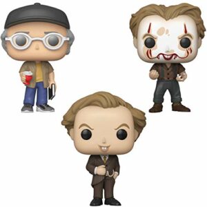 Funko Movies: POP! IT Chapter 2 Collectors Set 2 - Shop Ceeper, Pennywise with Partial Make up, Pennywise in Pinstripe Suit