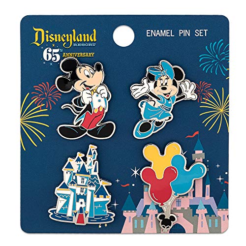 Funko Loungefly: Disney 65th - Mickey and Friends 4 Piece Pin Set