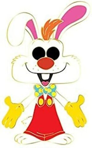Funko Pop! Pin - Roger Rabbit Multicolor, 3.75 inches