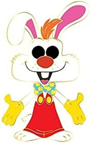 Funko Pop! Pin - Roger Rabbit Multicolor, 3.75 inches