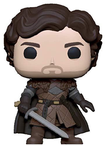 Funko Pop! TV: Game of Thrones - Robb Stark with Sword, 3.75 inches, Multicolor
