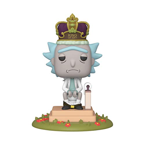 Funko Pop! Deluxe: Rick and Morty - King of $#!+ with Sound, Multicolour