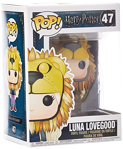 Funko Pop Movies: Harry Potter-Luna Lovegood w/ Lion Head Collectible Figure