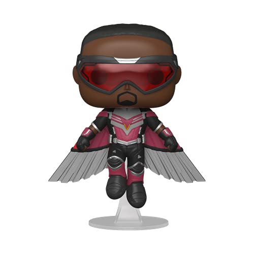 Funko Pop! Marvel: The Falcon and The Winter Soldier - Falcon (Flying) Vinyl Collectible Figure Multicolor ,3.75 inches