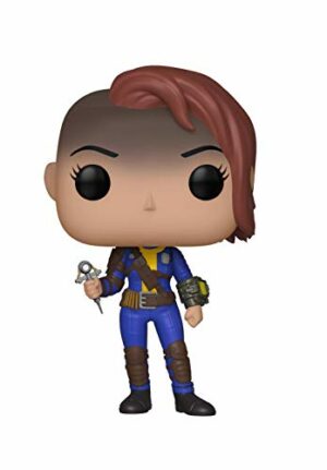 Funko Pop! Games: Fallout - Vault Dweller Female, Standard, Multicolor