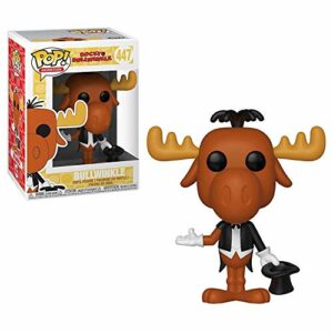 Funko Pop Animation: Rocky & Bullwinkle - Magician Bullwinkle Collectible Figure, Multicolor