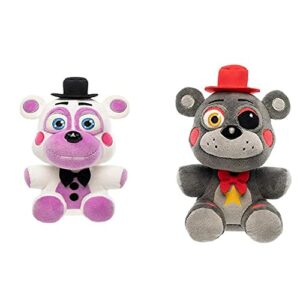 Funko Plush: Five Nights at Freddy's Pizza Simulator - Helpy Collectible Figure, Multicolor & Plush: Five Nights at Freddy's Pizza Simulator - Lefty Collectible Figure, Multicolor - 32265