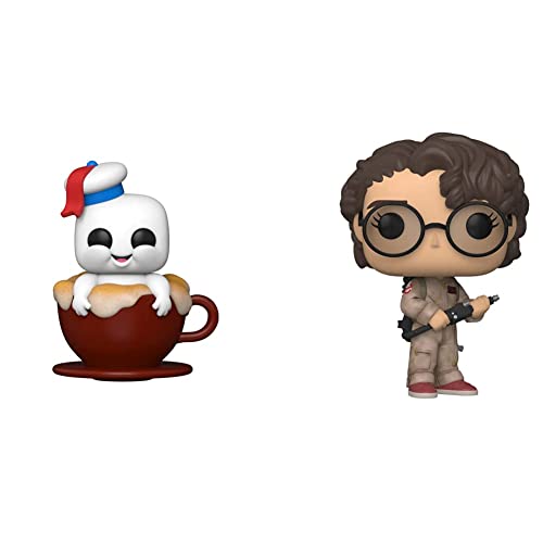 Funko Pop! Movies: Ghostbusters Afterlife - Mini Puft in Cappuccino Cup & Pop! Movies: Ghostbusters Afterlife - Phoebe