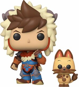 Funko POP & Buddy: Monster Hunter- Lute with Navirou, Multicolor