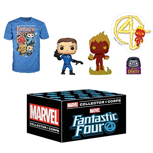 Funko Marvel Collector Corps Subscription Box, Fantastic Four - XL, January 2020