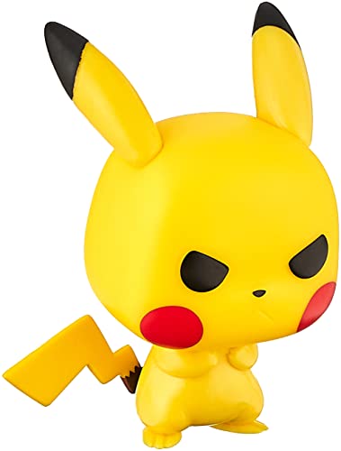 Funko Pop! Games: Pokemon - Grumpy Pikachu Multicolor, 3.75 inches