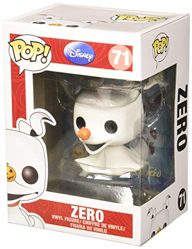 Funko POP Disney The Nightmare Before Christmas: Zero Multi-colored, 3.75 inches