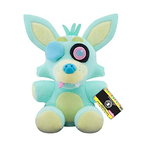 Funko Plush: Five Nights at Freddy's - Spring Colorway- Foxy (GR) Multicolor, 3.75 inches