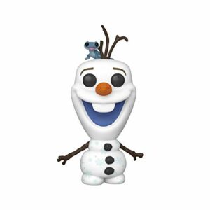 Funko Pop! Disney: Frozen 2 - Olaf with Fire Salamander, Multicolor, 3.75 inches