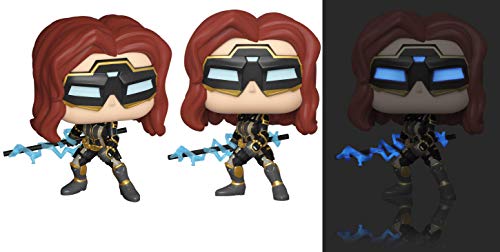 Funko Pop! Marvel: Avengers Game - Black Widow (Stark Tech Suit) Styles May Vary, Multicolor (47813)