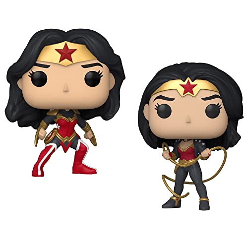 Funko Heroes: POP! Wonder Woman 80th Anniversary Collectors Set - Wonder Woman Odyssey, Wonder Woman A Twist of Fate