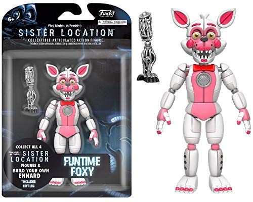 Funko Five Nights at Freddy's Funtime Foxy Articulated Action Figure, 5"