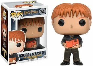 Funko Harry Potter George Weasley Pop Figure,Orange