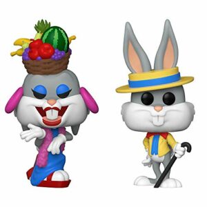 Funko Animation : POP! Bugs Bunny 80th Anniversary Collectors Set - Bugs in Fruit Hat, Bugs in Show Outfit