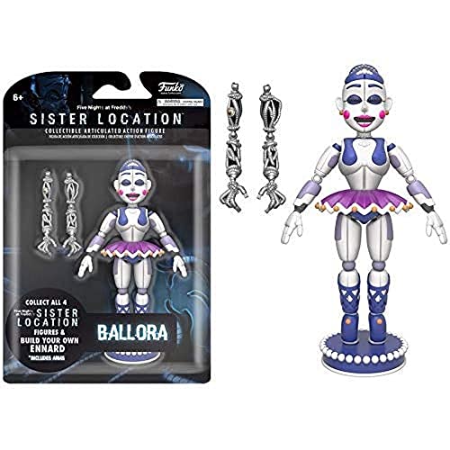 Funko Five Nights at Freddy's Ballora Articulated Action Figure, 5"