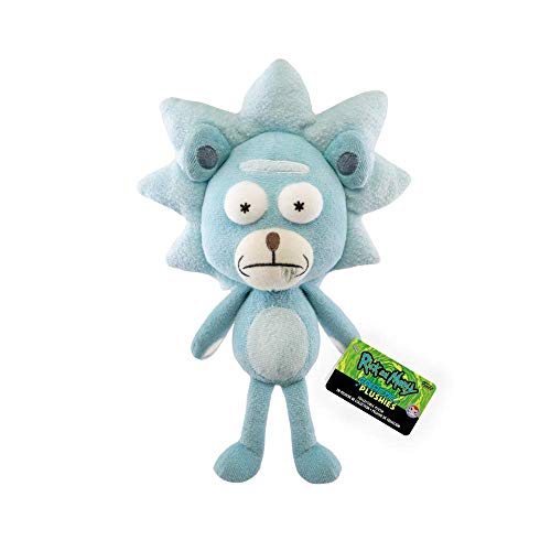 Funko Galactic Plushies: Rick & Morty - Teddy Rick Multicolor, 3.75 inches