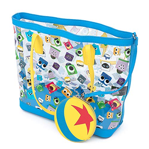 Funko Loungefly Pixar Collection: Pixar Character Clear Tote Bag, Amazon Exclusive