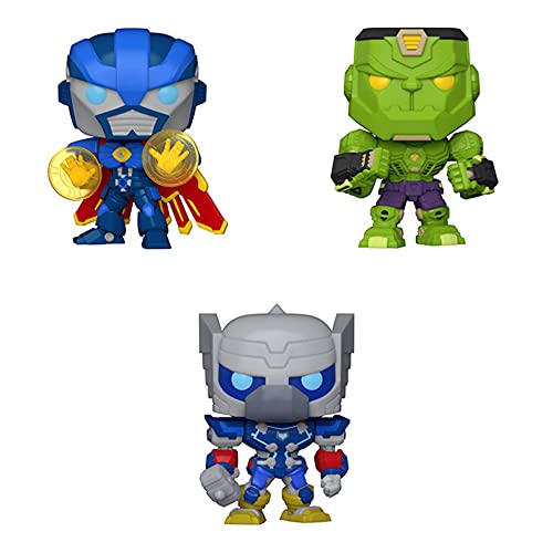 Funko Marvel: POP! Marvel Mech Collectors Set 2 - Dr. Strange, Hulk, Thor