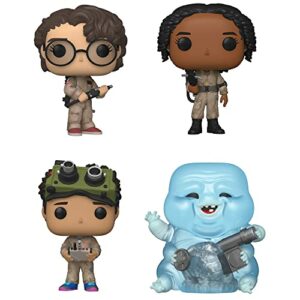 Funko Movies: POP! Ghostbusters 2020 Collectors Set 1 - Phoebe, Lucky, Podcast, Muncher