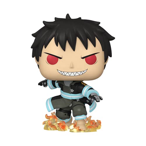 Funko POP Animation: Fire Force - Shinra with Fire, Multicolor, Standard, (56159)