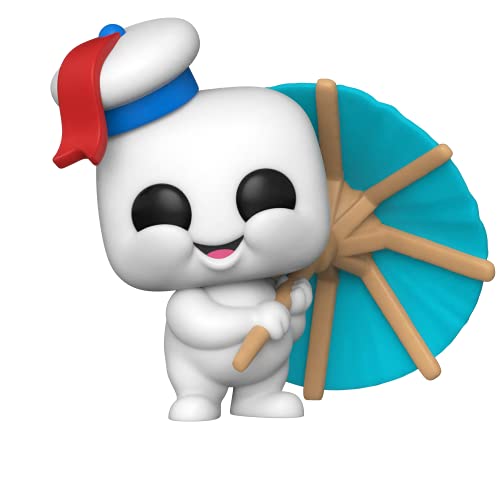 Funko POP Movies: Ghostbusters Afterlife - Mini Puft with Cocktail Umbrella,Multicolor,3.75 inches,48490