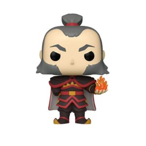 Funko Pop! Animation: Avatar - Admiral Zhao with Glow in The Dark Fireball, Amazon Exclusive