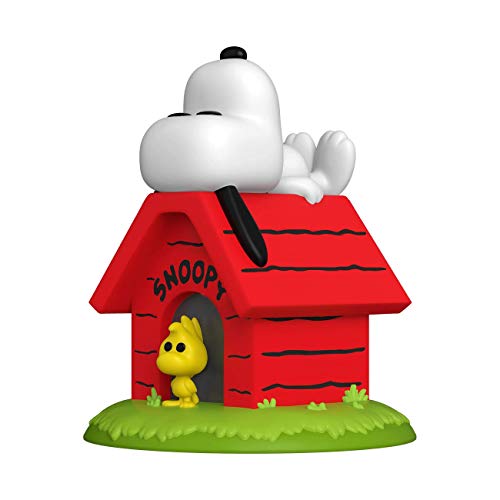 Funko Pop! Deluxe: Peanuts - Snoopy on Doghouse , Red