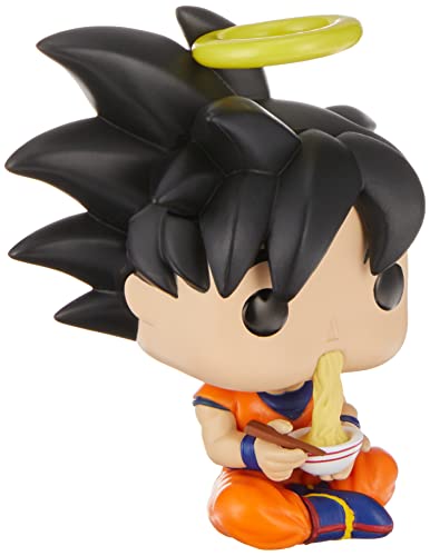 Funko Pop!: Dragonball-Z - Goku Eating Noodles, Amazon Exclusive, Multicolor