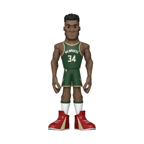 Funko Pop! Gold 5 NBA: Bucks - Giannis 5" with Chase (Styles May Vary)