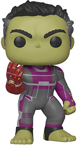 Funko Pop! Marvel: Avengers Endgame - 6" Hulk with Gauntlet, Multicolor, Standard