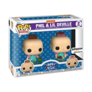 Funko Pop! Television: Rugrats - Phil and Lil 2 Pack, Amazon Exclusive