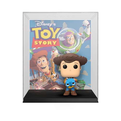 Funko Pop! VHS Cover: Disney - Toy Story, Woody Holding Lenny (Amazon Exclusive)