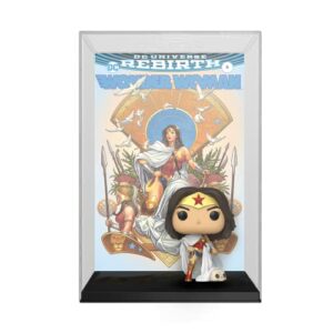 Funko Pop! Vinyl Comic Cover: WW 80th - Wonder Woman (Rebirth) On Throne