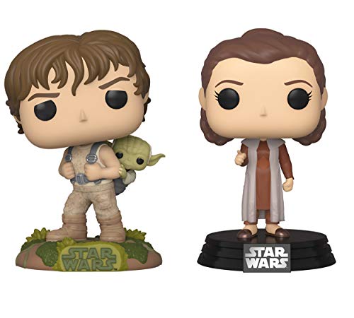 Funko Star Wars: POP! Star Wars Collectors Set - ESB Leia Bespin, Training Luke with Yoda