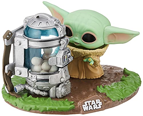 POP Funko Deluxe Star Wars: The Mandalorian - The Child with Canister, Multicolor, Standard