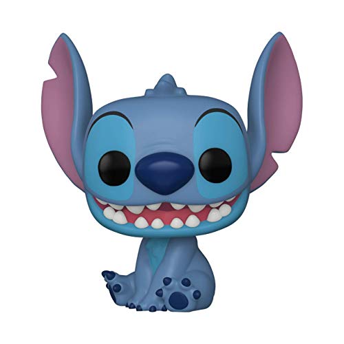 POP Funko Disney: Lilo & Stitch - Smiling Seated Stitch, Multicolor, Standard