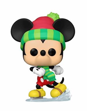 POP Funko Pop Disney Holiday 997 Mickey Mouse Ice Skating Exclusive