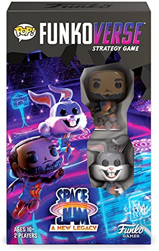 POP Funkoverse: Space Jam 2: A New Legacy 100 2-Pack, Lebron James and Bugs Bunny, Multicolor, Standard (54567)