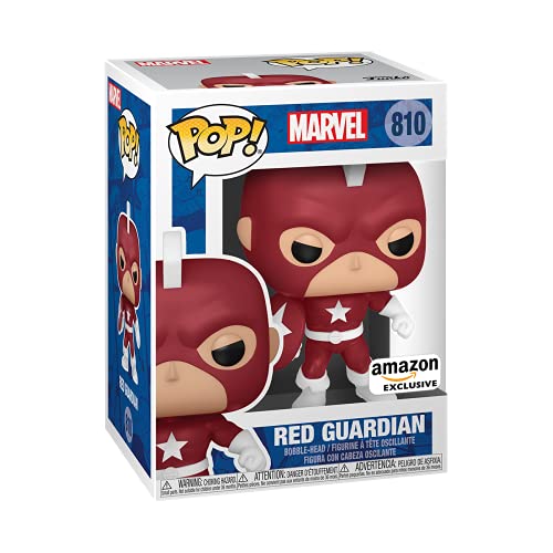 POP Marvel: Year of The Shield - Red Guardian, Amazon Exclusive, Multicolor