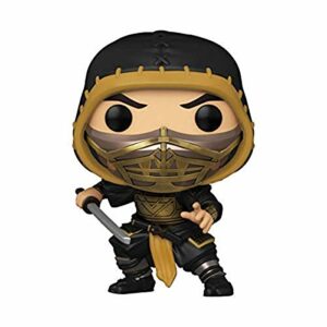 POP Movies: Mortal Kombat - Scorpion Vinyl Figure (Styles May Vary), Multicolor, Standard (53851)